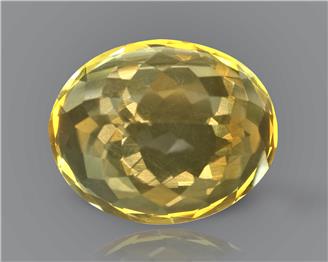 Yellow Citrine Natural Certified 11.07 carats -910